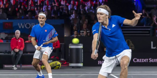 Alexander Zverev Roger Federer