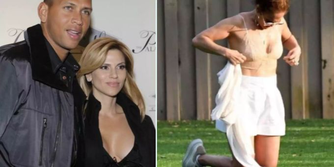 An Gartenparty - J.Lo macht A-Rods Ex mit Dessous-Show eifersüchtig