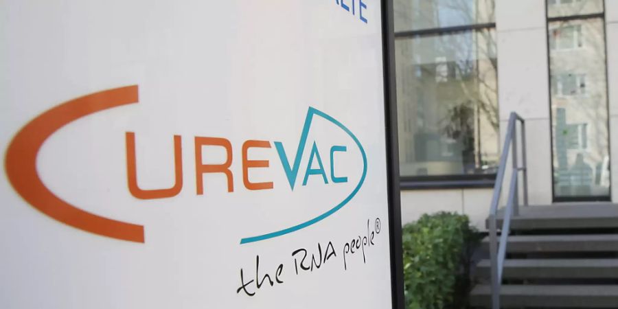 Die deutsche Regierung steigt bei Curevac ein: Büro der Firma in Frankfurt am Main.