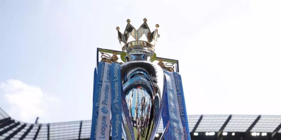 Die Saison in der Premier League soll am 12. Juni wieder starten. Foto: Martin Rickett/PA Wire/dpa