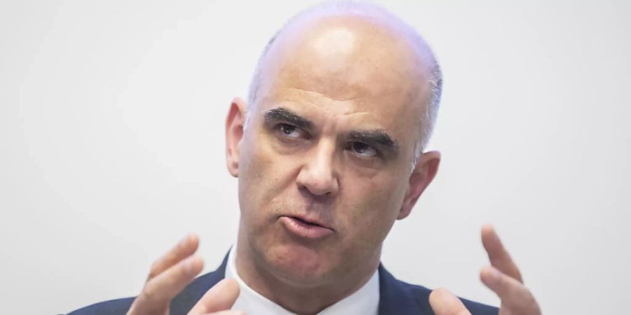 Zielscheibe auch für Kulturschaffende: Bundesrat und Kulturminister Alain Berset.