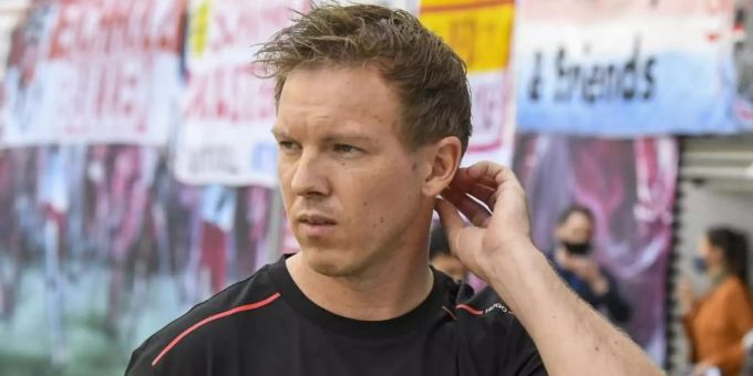 Heiss auf den dritten Platz: Leipzigs Trainer Julian Nagelsmann. Foto: Jens Meyer/AP-Pool/dpa Heiss auf den dritten Platz: Leipzigs Trainer Julian Nagelsmann. Foto: Jens Meyer/AP-Pool/dpa