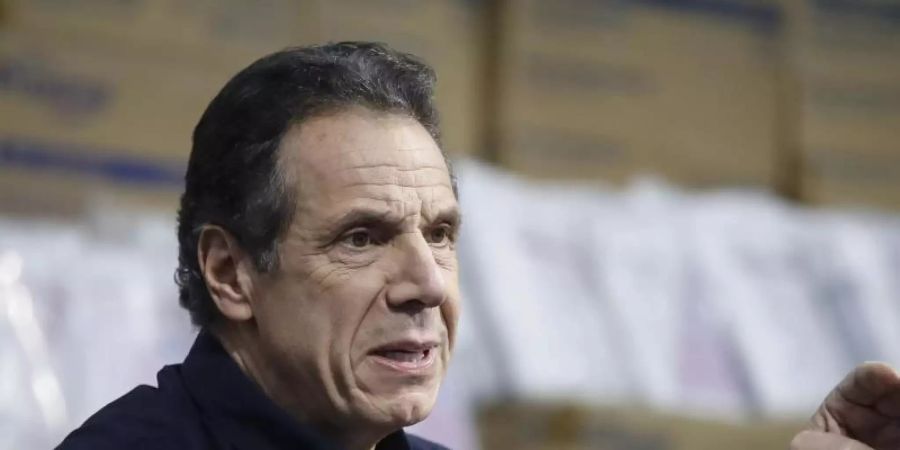 «Der Staat New York ist bereit und willens, mit grossen Sportteams zusammenzuarbeiten, die daran interessiert sind, Spiele ohne Fans sicher zu spielen», schreibt New Yorks Gouverneur Cuomo auf Twitter. Foto: John Minchillo/AP/dpa