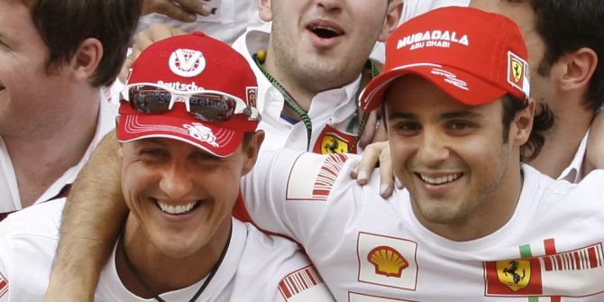 Michael Schumacher, Felipe Massa