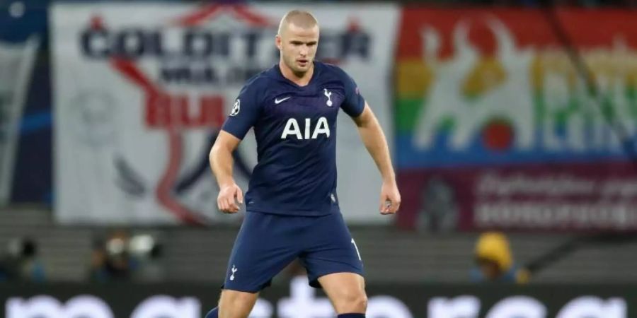 Hat seinen Vertrag bei Tottenham Hotspur bis 2024 verlängert: Eric Dier. Foto: Jan Woitas/dpa-Zentralbild/dpa