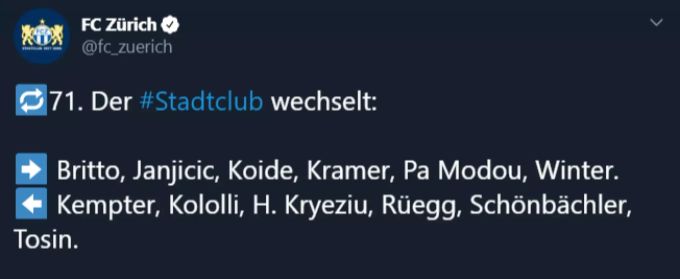 Erst spät wechselt Ludovic Magnin beim FCZ durch. FCZ