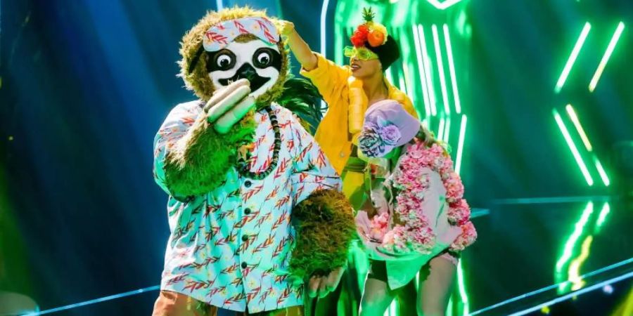 «Masked Singer»: Tom Beck war «Das Faultier». Foto: Rolf Vennenbernd/dpa