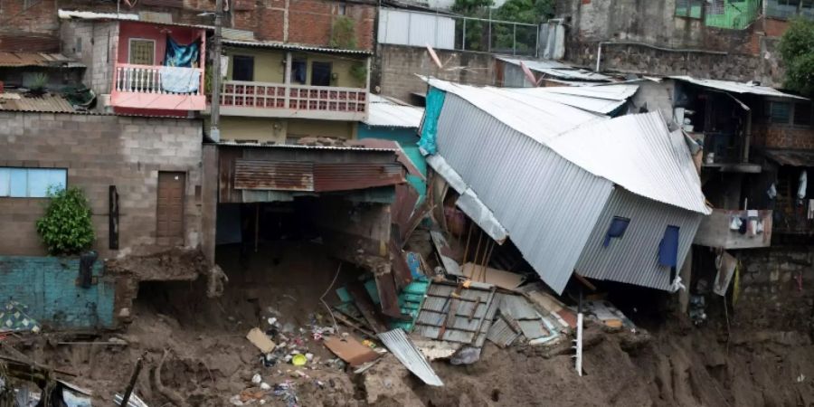 Erdrutsch in San Salvador