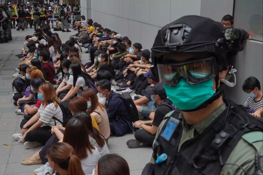 Proteste in Hongkong