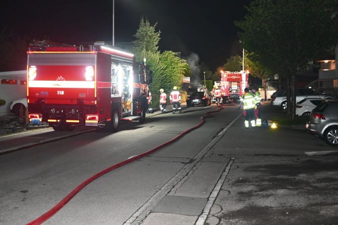 Der Brand konnte unter Kontrolle gebracht werden. St. Gallen