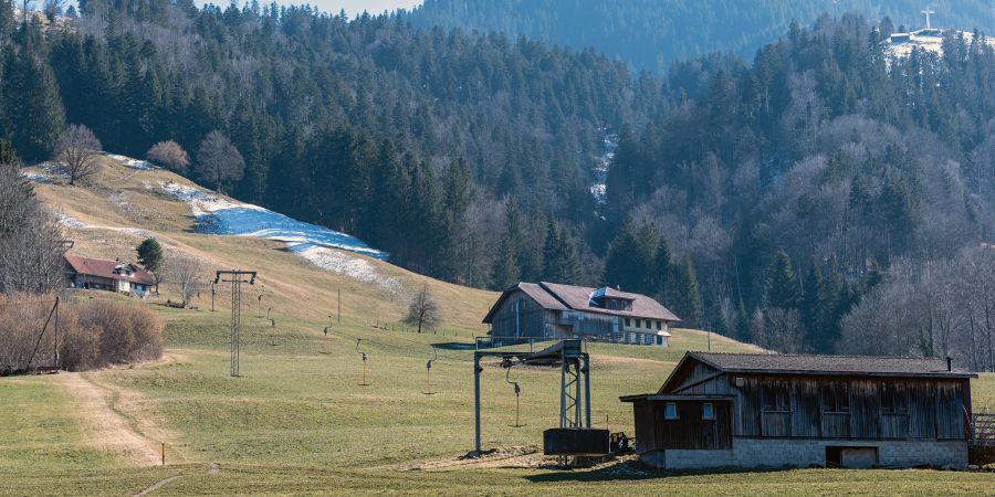 Der Skilift Schüpfheim an der Frutteggstrasse 19.