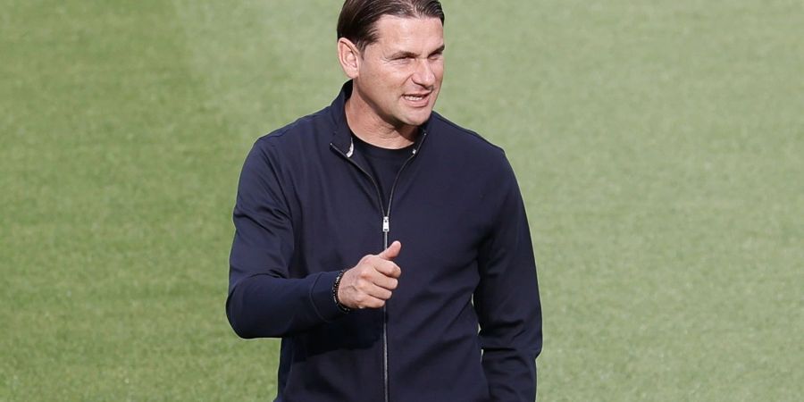 Ist mit Leverkusen in Brügge gefordert: Bayer-Coach Gerardo Seoane.