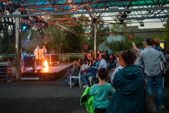 Spannend wird es bei den richtig feurigen Experimenten