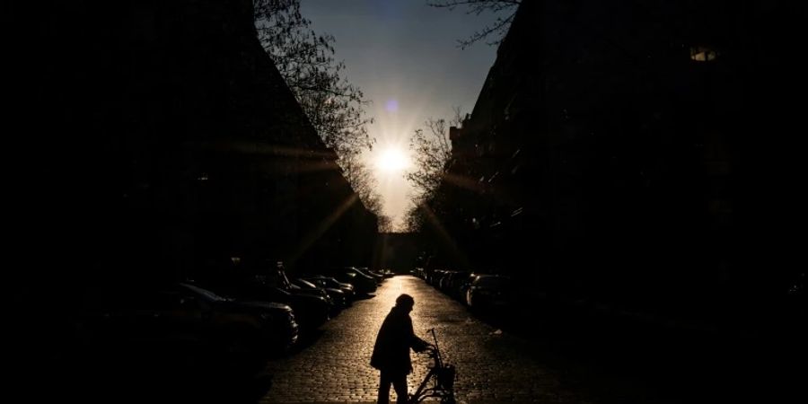 Frau in Berlin