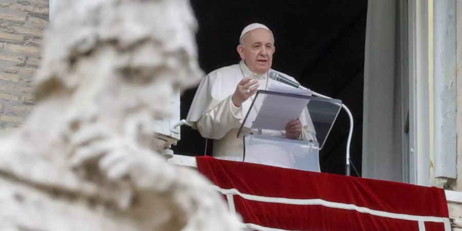 Papst verurteilt Erstürmung des Kapitols in Washington