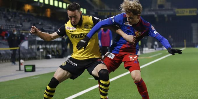 Carmine Chiappetta feiert gegen YB sein Debüt beim FC Basel. FC Basel