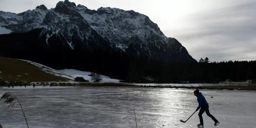 Eis auf dem Schmalensee