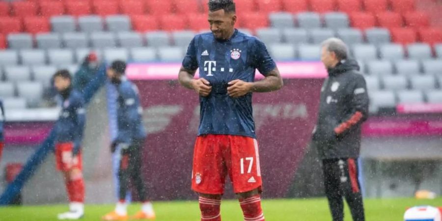 Steht noch immer vor einer ungeklärten Zukunft: Bayern-Profi Jérôme Boateng. Foto: Sven Hoppe/dpa
