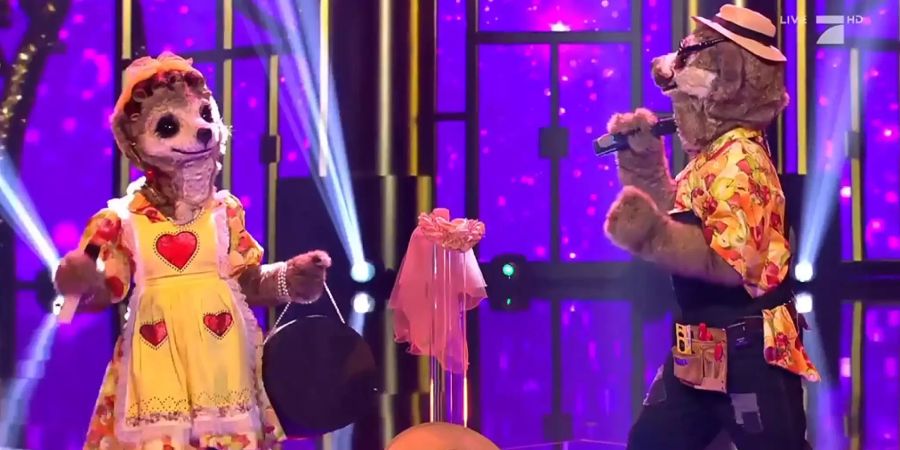 «The Masked Singer»: Die Erdmännchen.