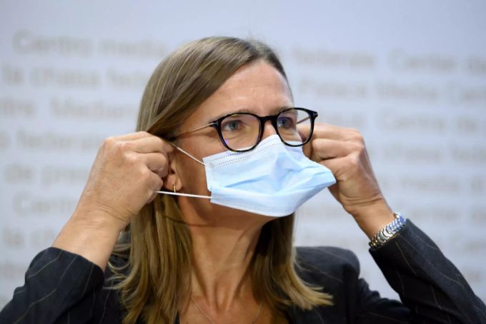 Virginie Masserey, Leiterin Sektion Infektionskontrolle im BAG. Virginie Masserey Coronavirus