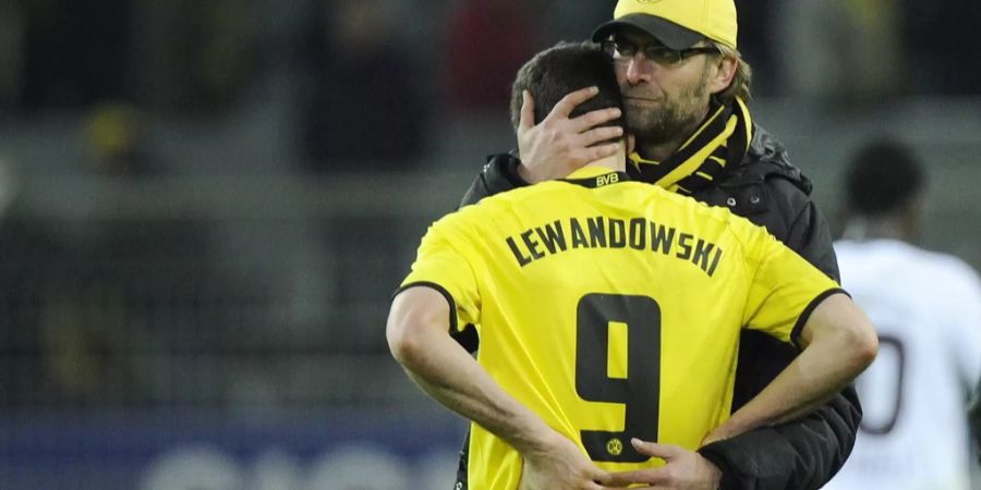 Jürgen Klopp Robert Lewandowski