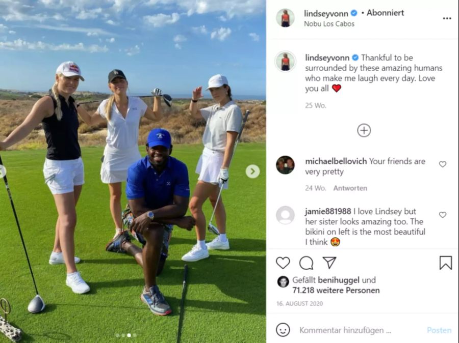 Lindsey Vonn trennte sich im Dezember von Hockey-Star P.K.Subban.