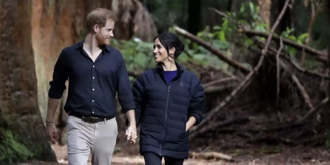Prinz Harry und Meghan Markle wollen das Megxit-Abkommen besprechen. prinz harry meghan markle