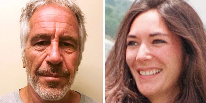 Jeffrey Epstein, Unternehmer und Millionär aus den USA und Ghislaine Maxwell, Tochter des Medienzaren Maxwell. Ghislaine Maxwell Jeffrey Epstein