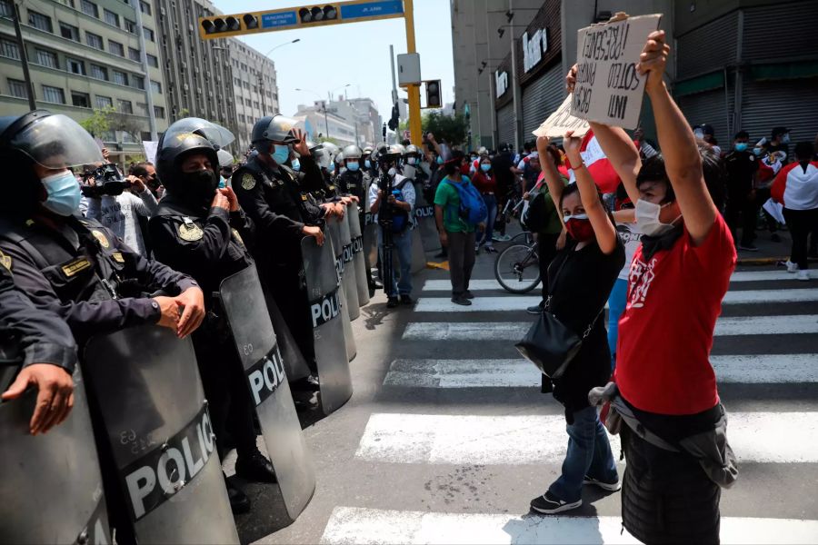 Proteste in Peru
