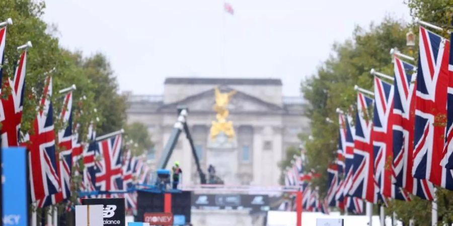 2020 hatten wegen der Corona-Pandemie nur Profis am Marathon in London teilgenommen. Foto: Richard Heathcoate/PA Wire/dpa