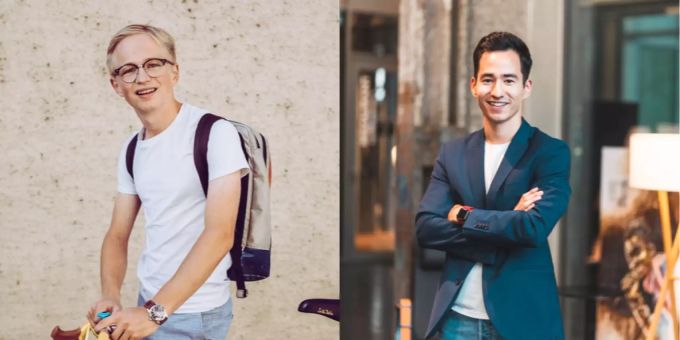 Links: Der Maturand Nico Zobrist (19) ist Mitglied der SP und der Unterentfelder Energiekommission. Rechts: Der Betriebswirt Yannick Berner (28) ist frisch gewählter Grossrat der FDP und Fraktionspräsident im Aarauer Einwohnerrat. Yannick Berner Nico Zobrist