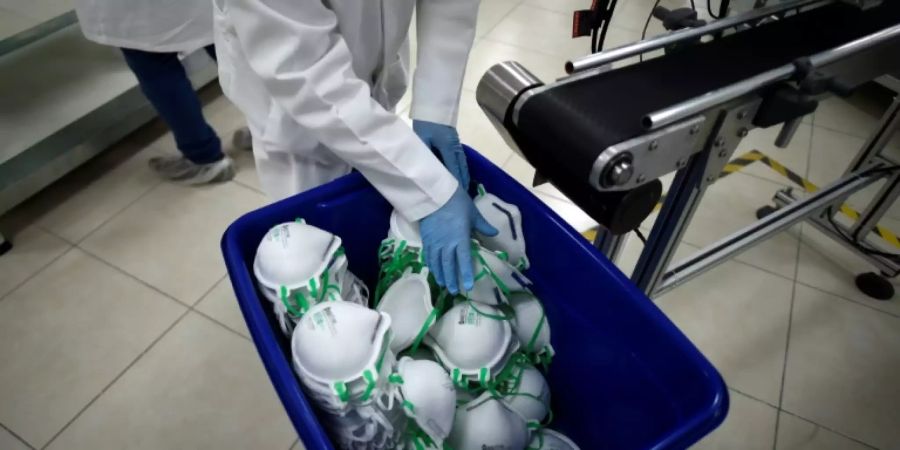 Produktion von Schutzmasken