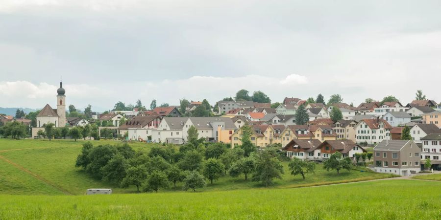 Blick auf die Gemeinde Niederhelfenschwil.