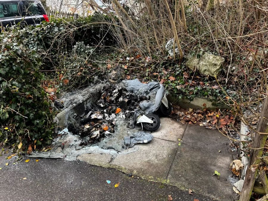 Die Stadtpolizei hat einen Tatverdächtigen festgenommen.