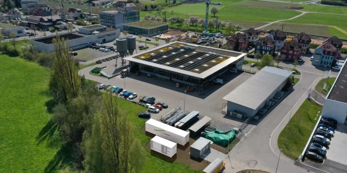Batteriespeicher für das Elektrizitätsnetz Gossau. Gossau