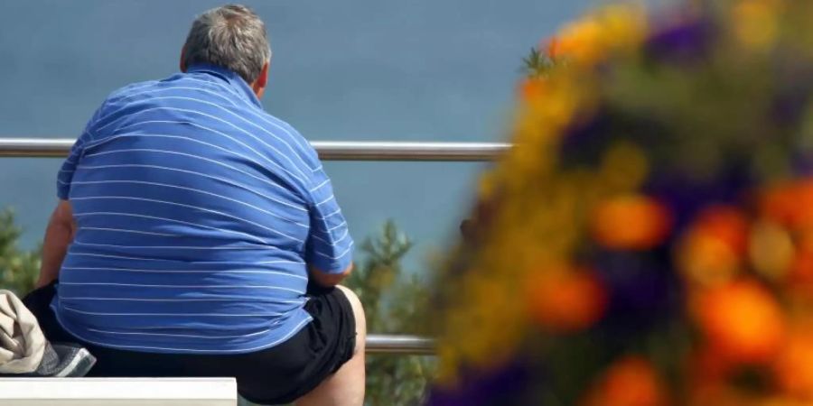 Immer mehr Menschen in Deutschland sind einer Studie zufolge fettleibig. Besonders hoch ist der Anteil bei den über 80-Jährigen. Foto: Jens Büttner/dpa-Zentralbild/dpa/Illustration