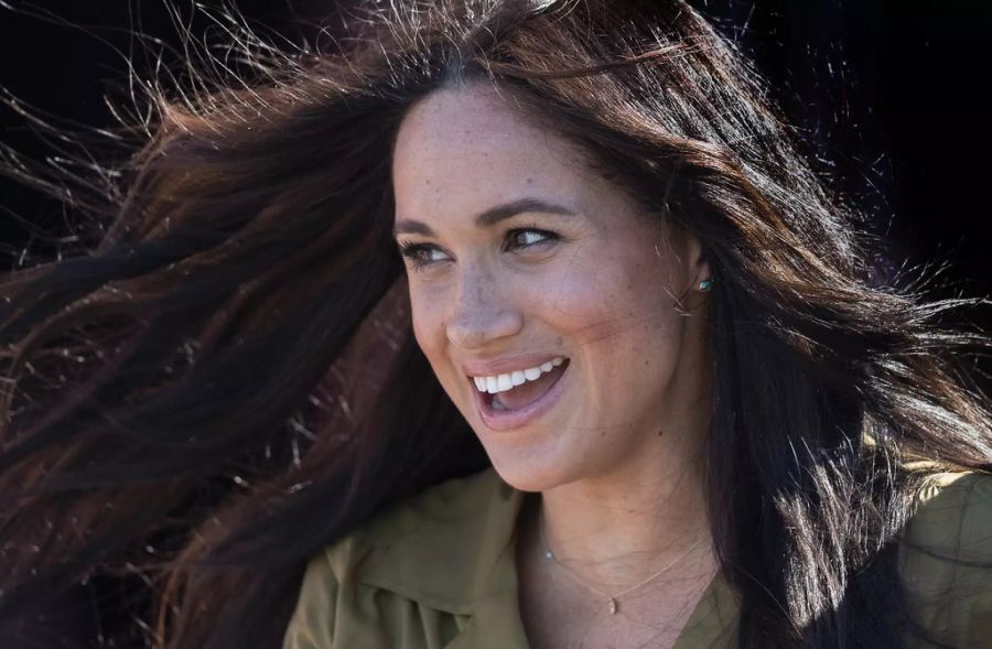 Ein Geheimnis: Meghan Markle scheut sich nicht davor, Augen und Mund zu öffnen.