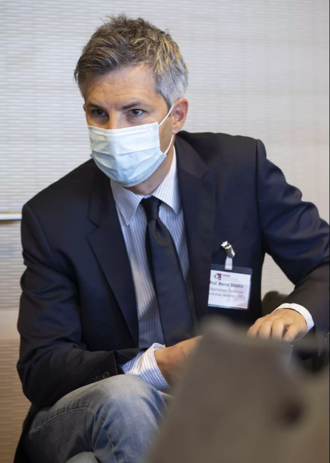 Epidemiologe Marcel Salathé. salathe