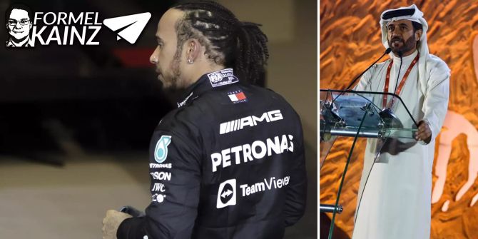 Lewis Hamilton Ben Sulayem