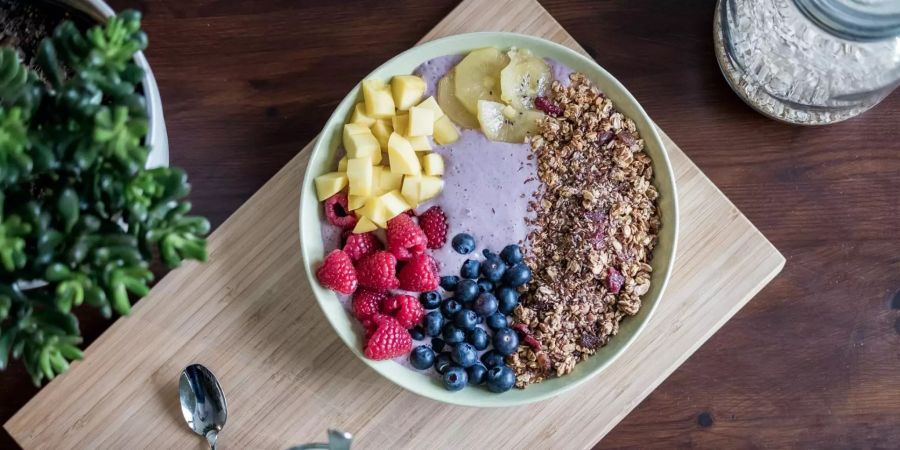 Müsli mit Superfood