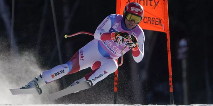 Kilde Siegt: Beat Feuz In Beaver Creek Auf Dem Abfahrts-Podest