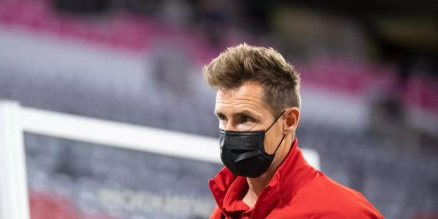 Miroslav Klose, Rekordtorschütze der deutschen Fussball-Nationalmannschaft. Foto: Matthias Balk/dpa