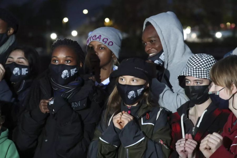 Thunberg und weitere Aktivisten und Aktivistinnen sind ebenfalls in Glasgow zu Gast.