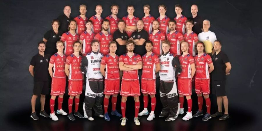 Das Team Floorball Köniz.