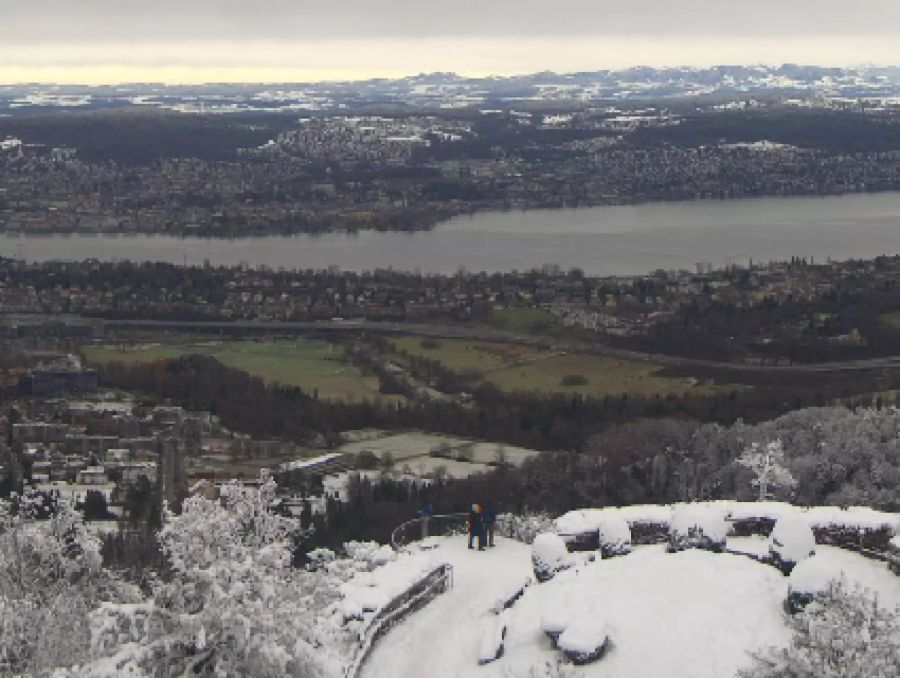 Blick von der Webcam am Uetliberg ZH.