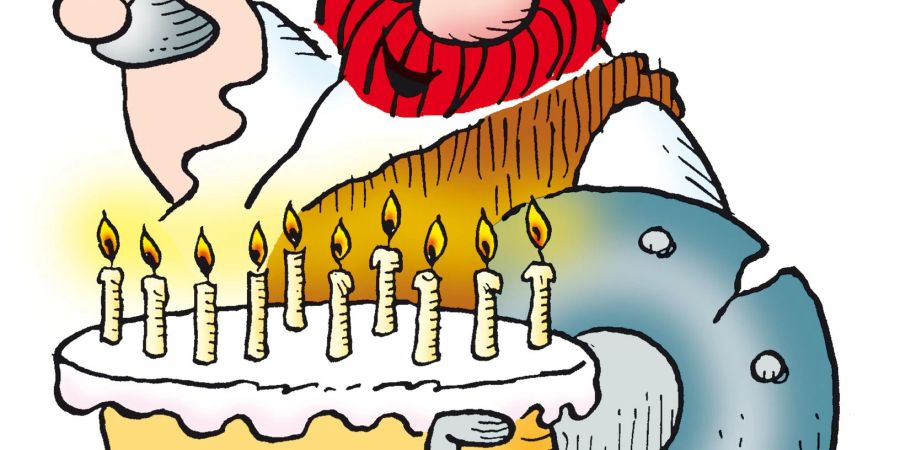 Der Wikinger Hägar feiert runden Geburtstag.