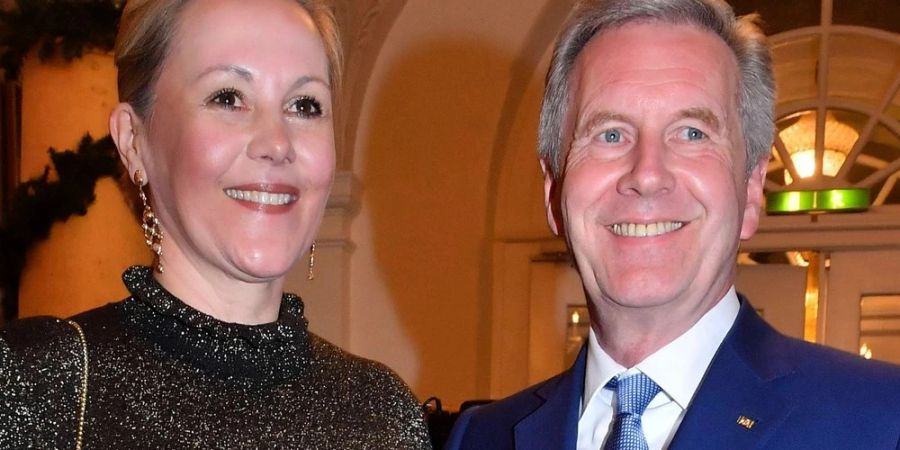 Christian und Bettina Wulff bei einem gemeinsamen Auftritt im Januar dieses Jahres.