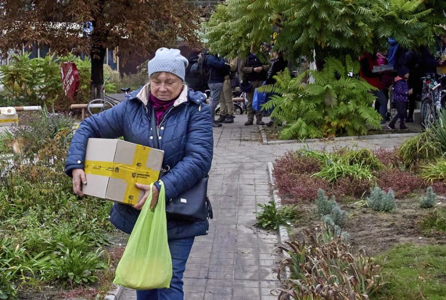 AVC übernimmt die Waren zwar – verschickt sie aber in andere Länder wie die Ukraine.