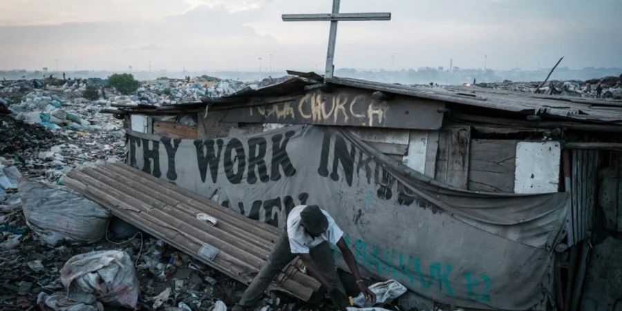 Die Dandora-Müllkippe bei Nairobi