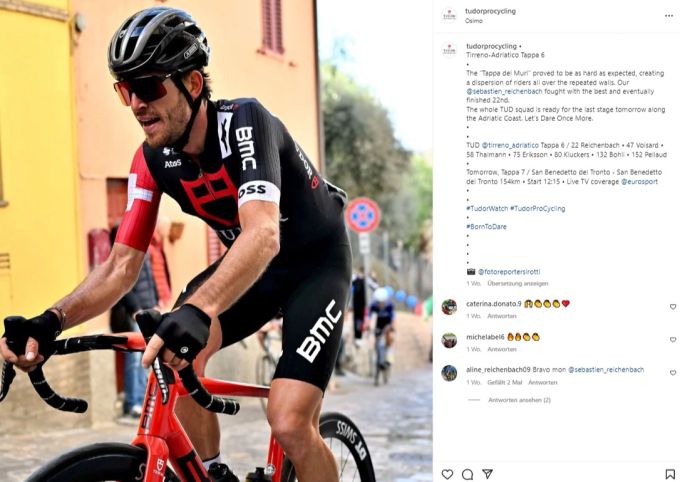 Sebastien Reichenbachs Team Tudor wird an der Tour de Suisse dabei sein. Tour de Suisse